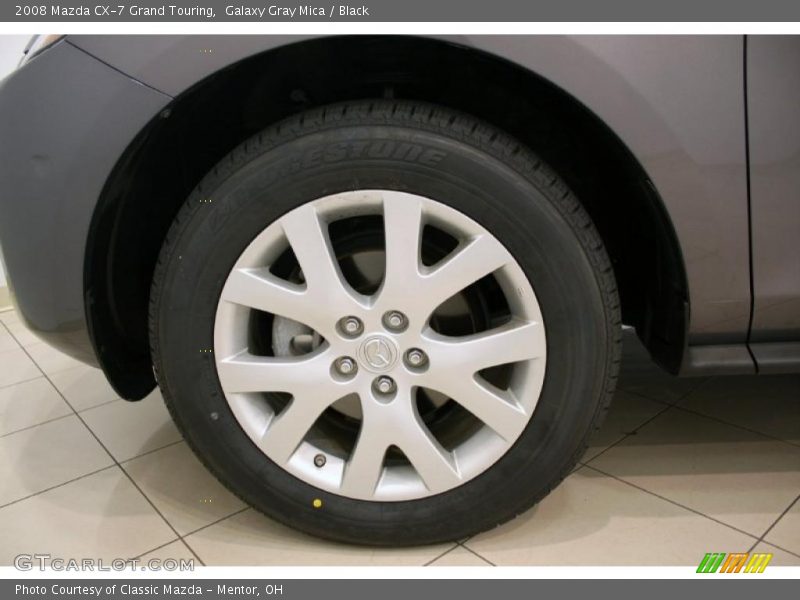 Galaxy Gray Mica / Black 2008 Mazda CX-7 Grand Touring