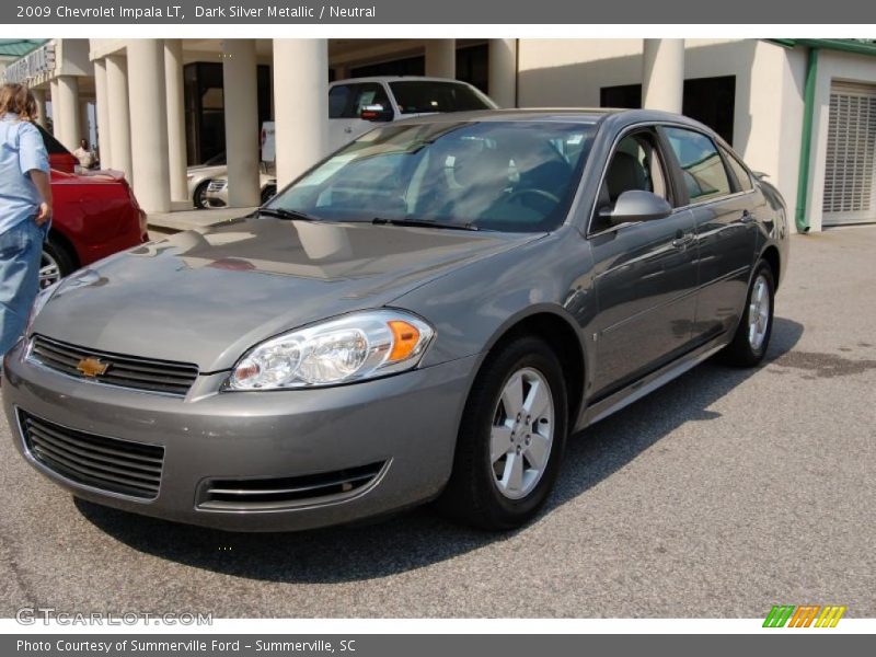 Dark Silver Metallic / Neutral 2009 Chevrolet Impala LT