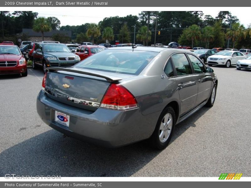 Dark Silver Metallic / Neutral 2009 Chevrolet Impala LT