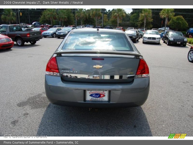 Dark Silver Metallic / Neutral 2009 Chevrolet Impala LT