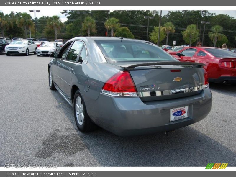 Dark Silver Metallic / Neutral 2009 Chevrolet Impala LT