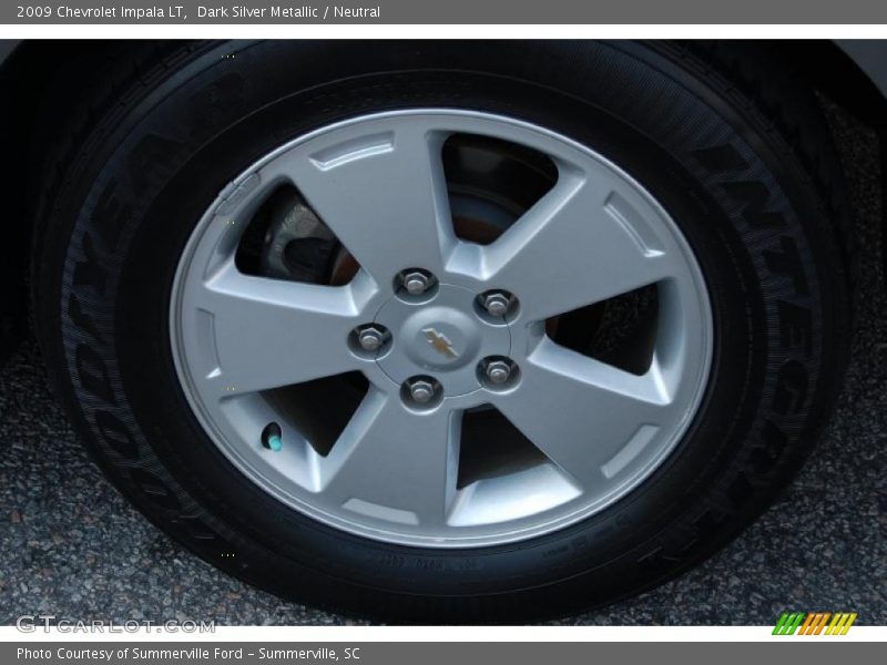 Dark Silver Metallic / Neutral 2009 Chevrolet Impala LT