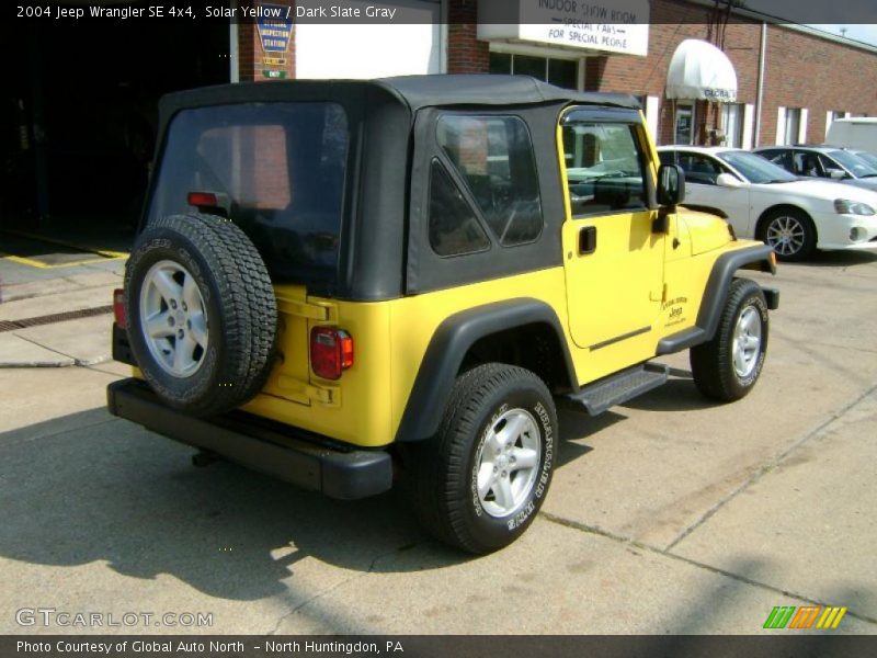 Solar Yellow / Dark Slate Gray 2004 Jeep Wrangler SE 4x4
