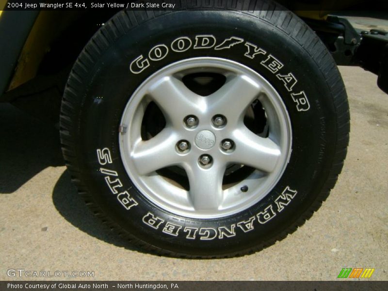 Solar Yellow / Dark Slate Gray 2004 Jeep Wrangler SE 4x4