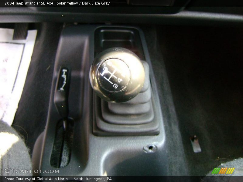 Solar Yellow / Dark Slate Gray 2004 Jeep Wrangler SE 4x4