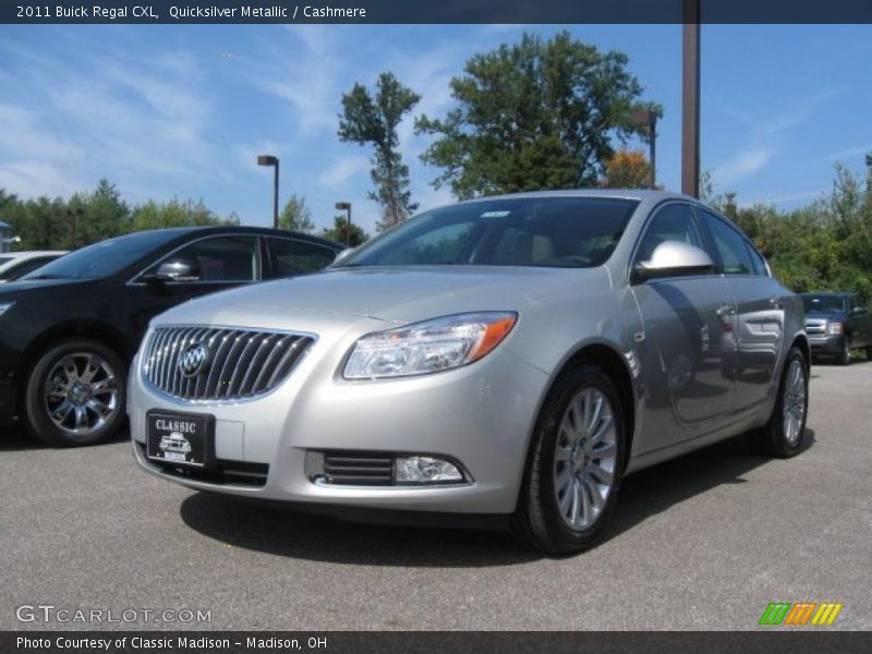 Quicksilver Metallic / Cashmere 2011 Buick Regal CXL