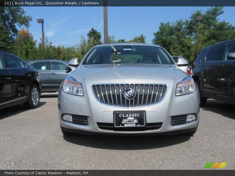 Quicksilver Metallic / Cashmere 2011 Buick Regal CXL