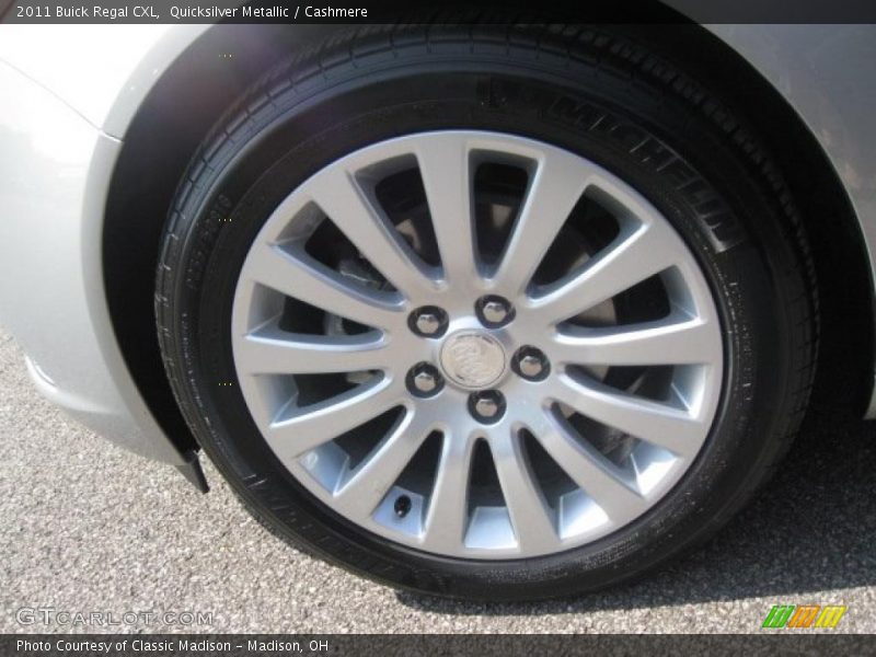 Quicksilver Metallic / Cashmere 2011 Buick Regal CXL
