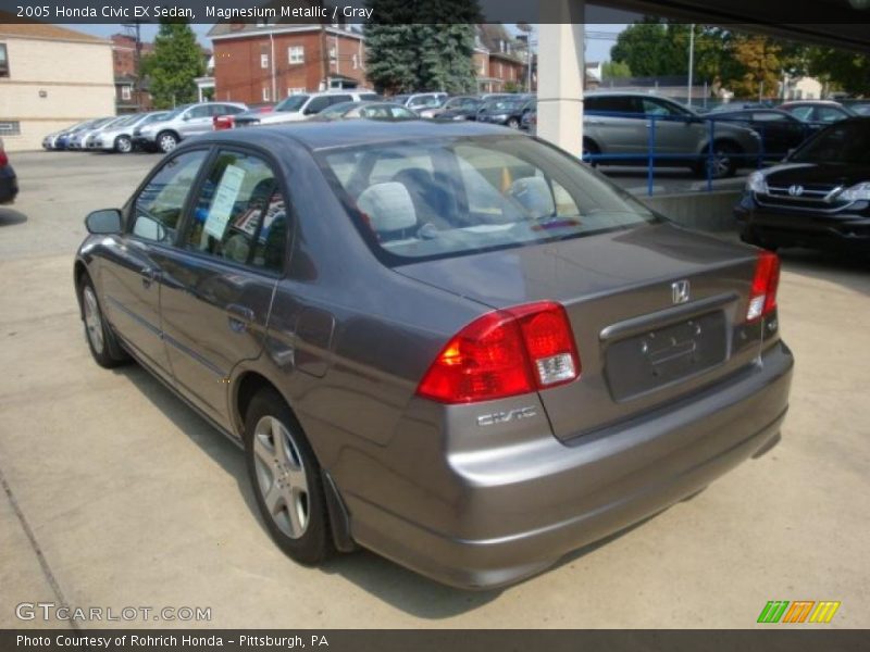 Magnesium Metallic / Gray 2005 Honda Civic EX Sedan