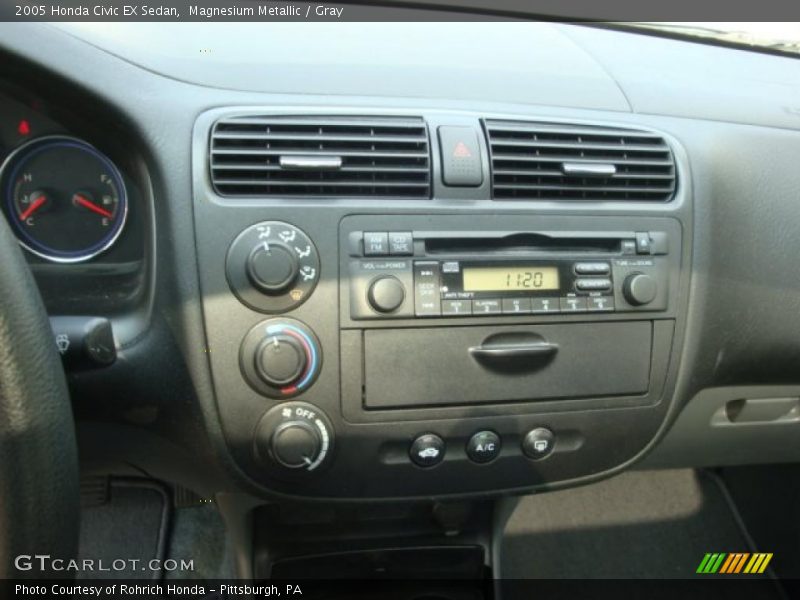 Magnesium Metallic / Gray 2005 Honda Civic EX Sedan