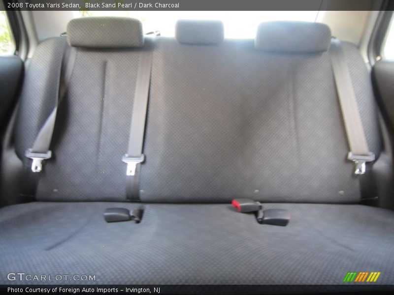 Black Sand Pearl / Dark Charcoal 2008 Toyota Yaris Sedan