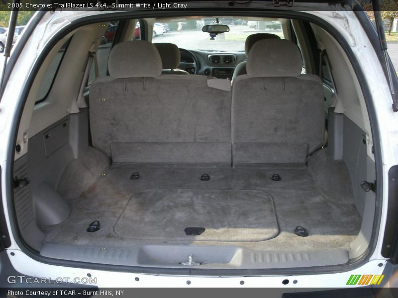 Summit White / Light Gray 2005 Chevrolet TrailBlazer LS 4x4