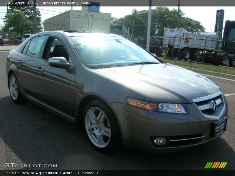 Carbon Bronze Pearl / Ebony 2007 Acura TL 3.2