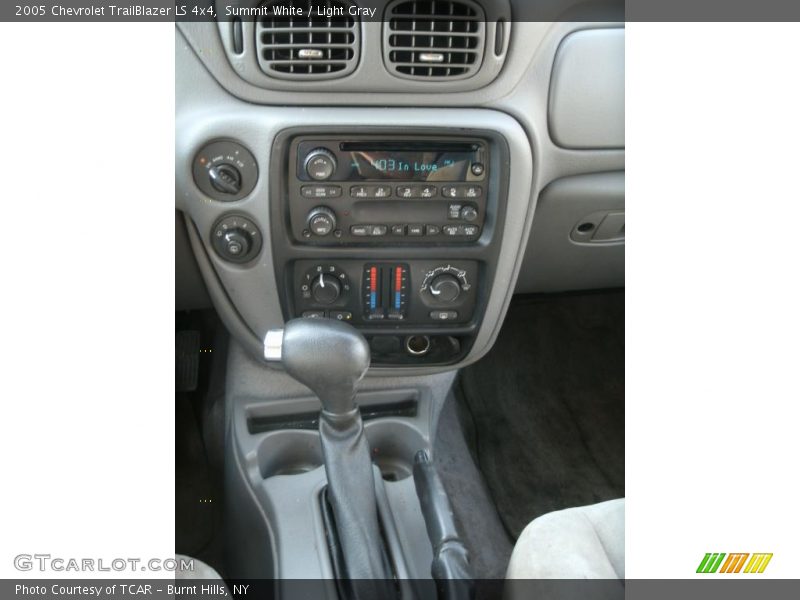 Summit White / Light Gray 2005 Chevrolet TrailBlazer LS 4x4