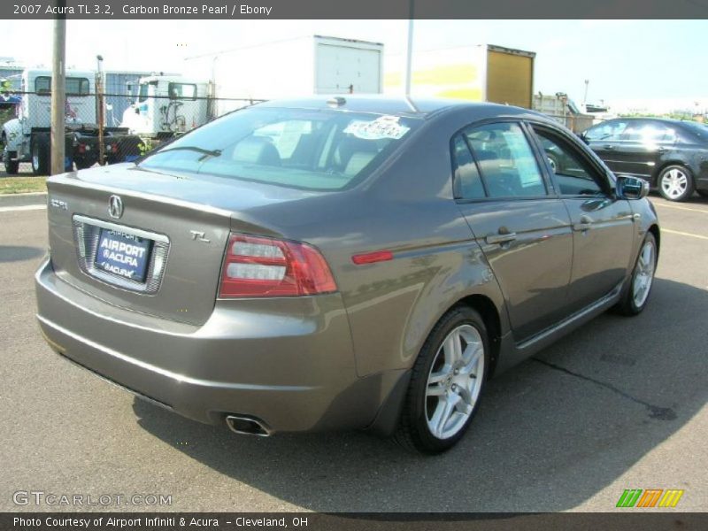 Carbon Bronze Pearl / Ebony 2007 Acura TL 3.2