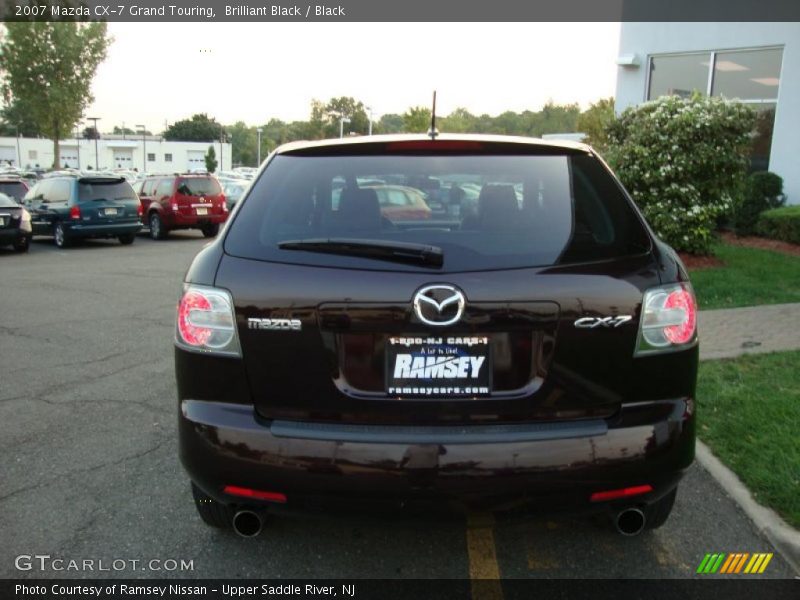 Brilliant Black / Black 2007 Mazda CX-7 Grand Touring