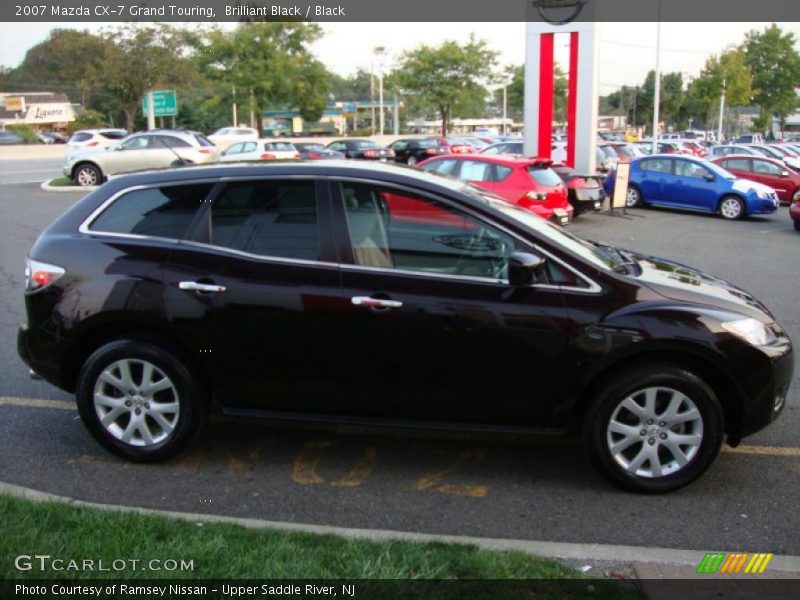Brilliant Black / Black 2007 Mazda CX-7 Grand Touring