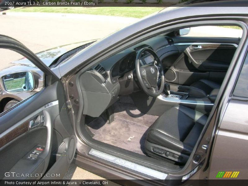 Carbon Bronze Pearl / Ebony 2007 Acura TL 3.2
