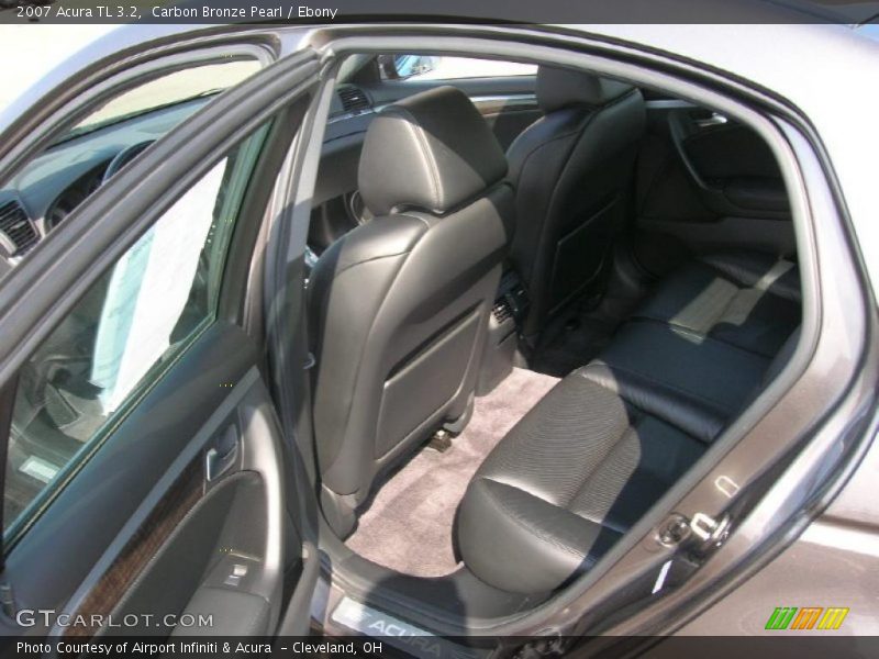 Carbon Bronze Pearl / Ebony 2007 Acura TL 3.2
