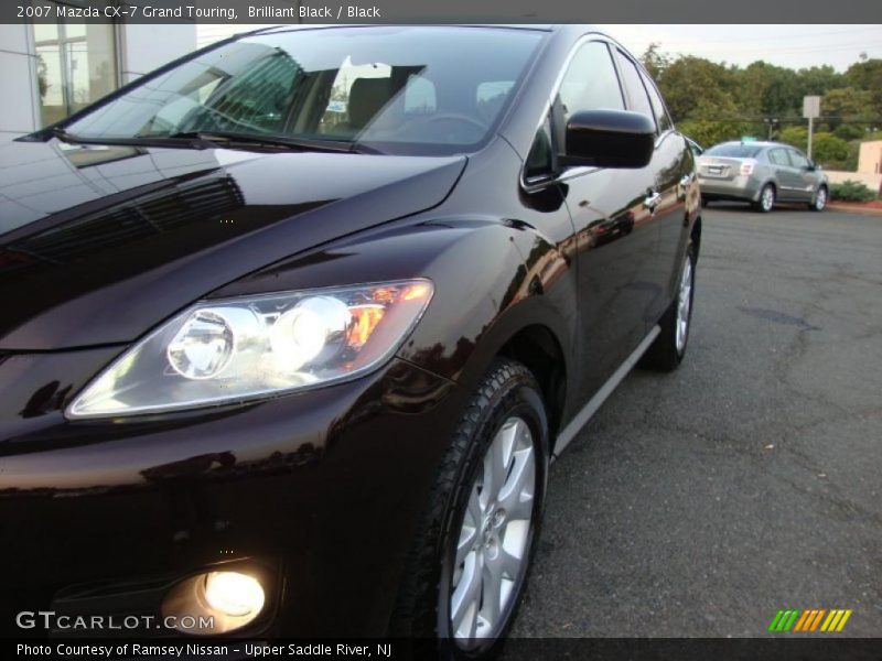 Brilliant Black / Black 2007 Mazda CX-7 Grand Touring