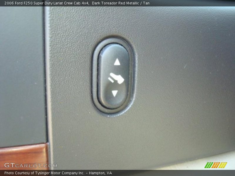Dark Toreador Red Metallic / Tan 2006 Ford F250 Super Duty Lariat Crew Cab 4x4
