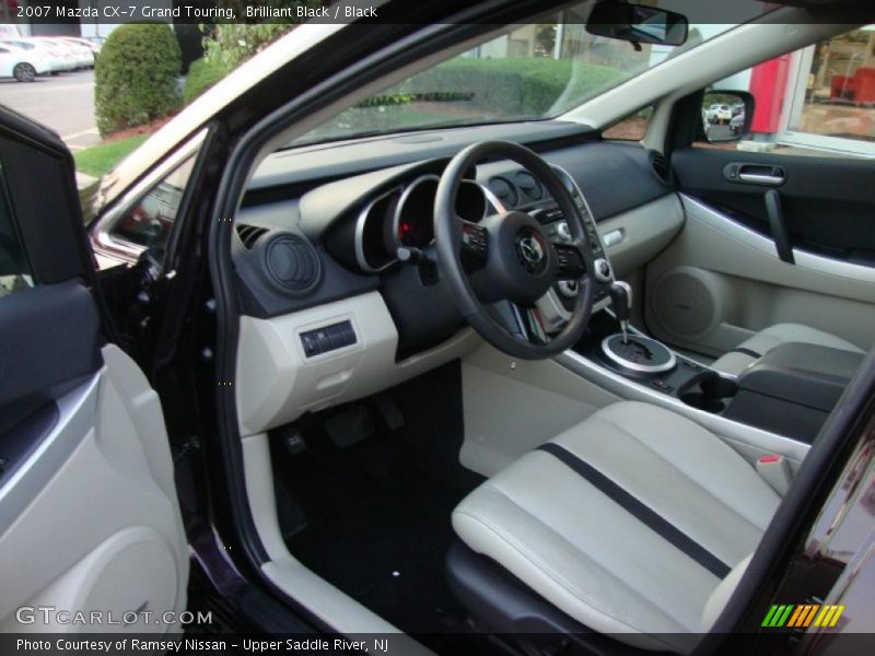 Brilliant Black / Black 2007 Mazda CX-7 Grand Touring