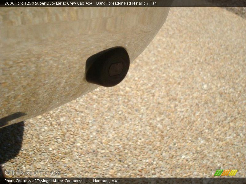 Dark Toreador Red Metallic / Tan 2006 Ford F250 Super Duty Lariat Crew Cab 4x4