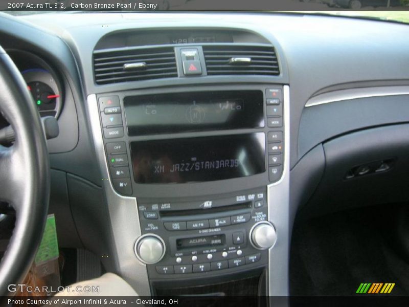 Carbon Bronze Pearl / Ebony 2007 Acura TL 3.2