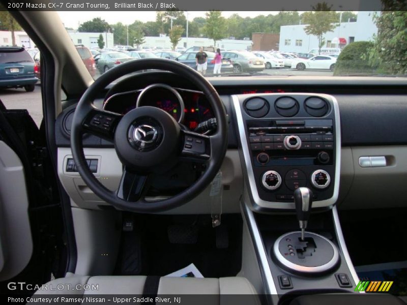 Brilliant Black / Black 2007 Mazda CX-7 Grand Touring