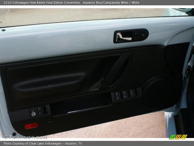 Aquarius Blue/Campanella White / White 2010 Volkswagen New Beetle Final Edition Convertible