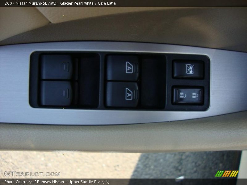 Glacier Pearl White / Cafe Latte 2007 Nissan Murano SL AWD
