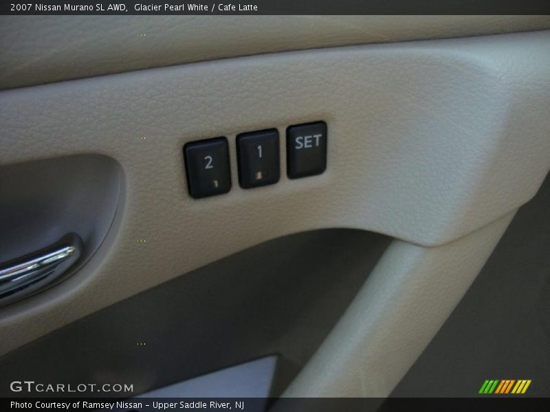 Glacier Pearl White / Cafe Latte 2007 Nissan Murano SL AWD
