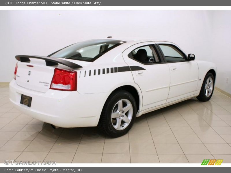 Stone White / Dark Slate Gray 2010 Dodge Charger SXT