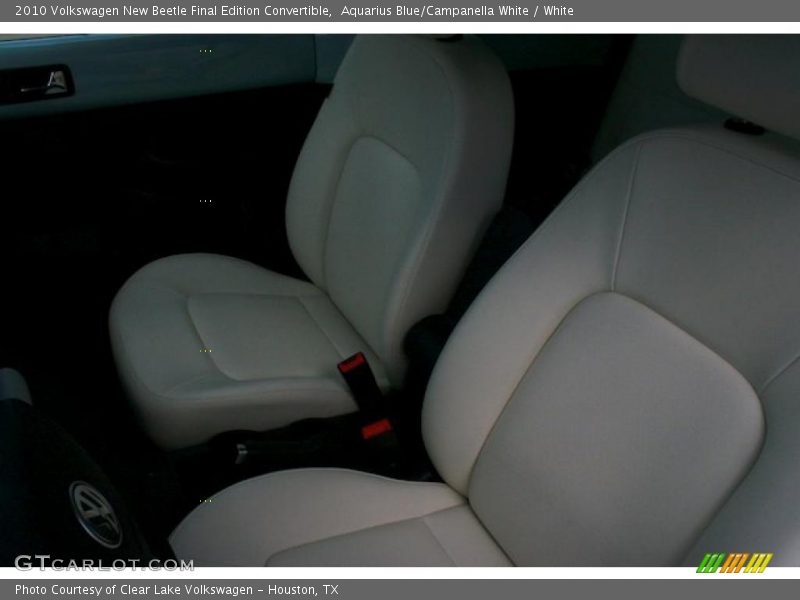 Aquarius Blue/Campanella White / White 2010 Volkswagen New Beetle Final Edition Convertible