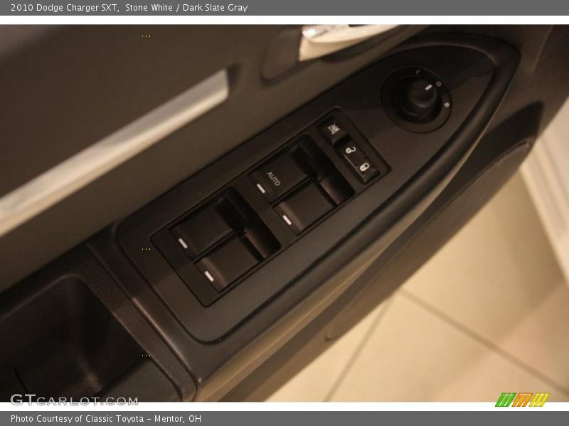 Stone White / Dark Slate Gray 2010 Dodge Charger SXT