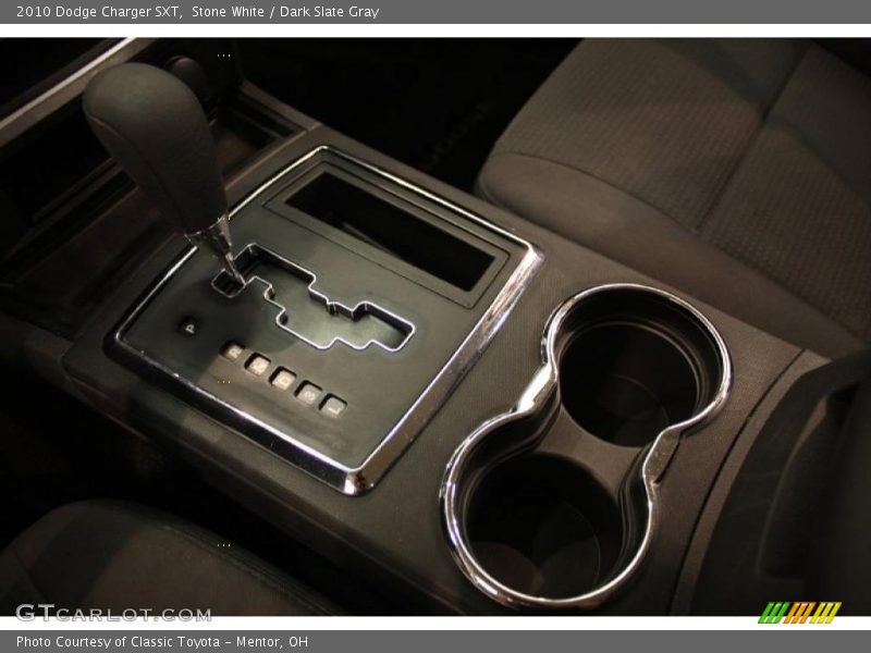 Stone White / Dark Slate Gray 2010 Dodge Charger SXT