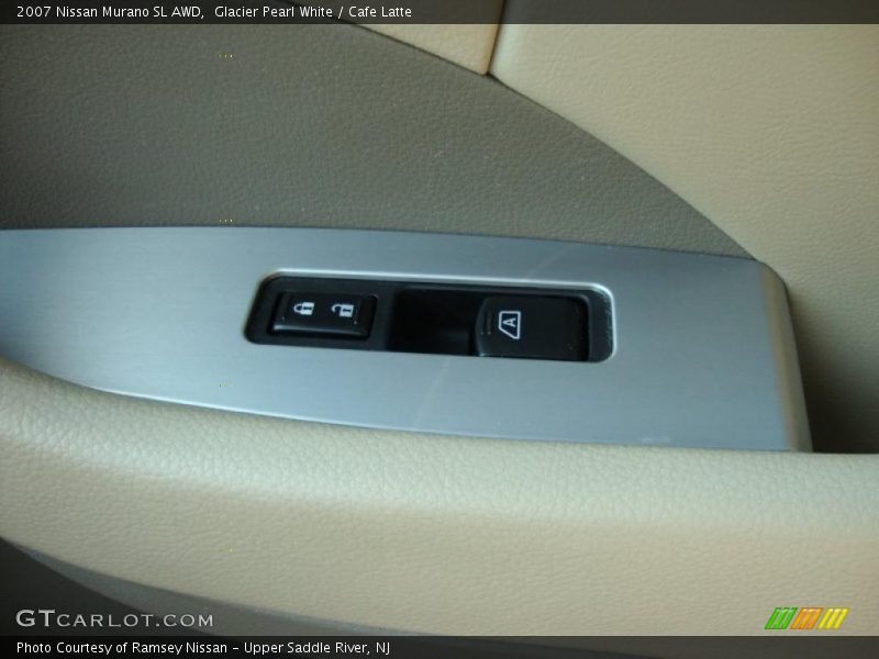 Glacier Pearl White / Cafe Latte 2007 Nissan Murano SL AWD