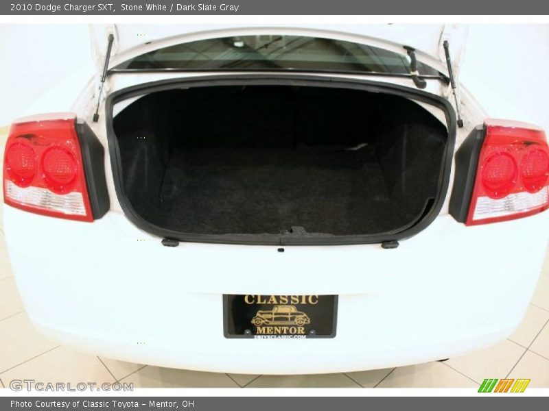 Stone White / Dark Slate Gray 2010 Dodge Charger SXT
