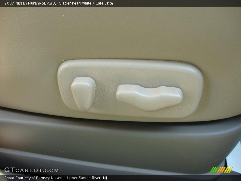 Glacier Pearl White / Cafe Latte 2007 Nissan Murano SL AWD