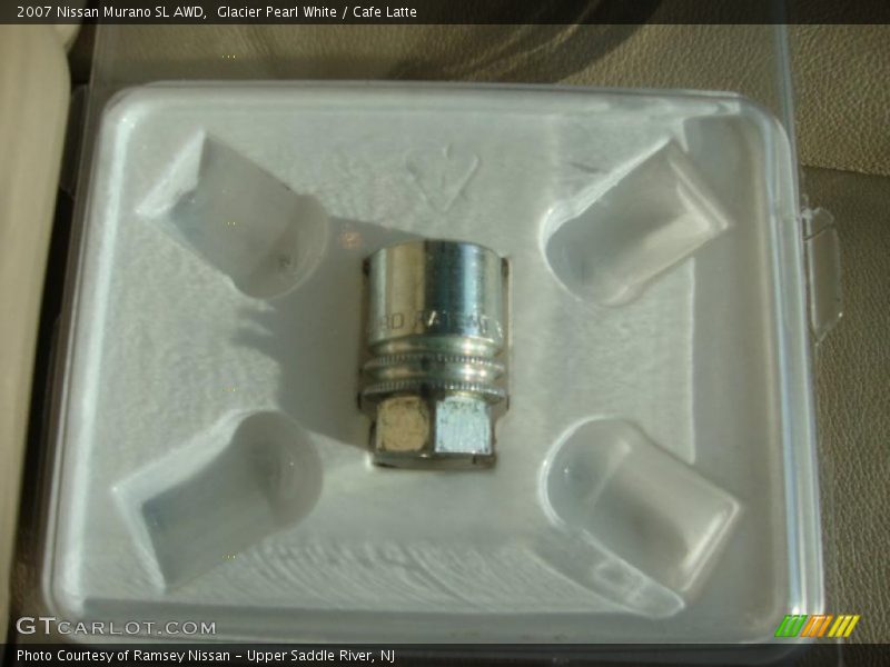 Glacier Pearl White / Cafe Latte 2007 Nissan Murano SL AWD