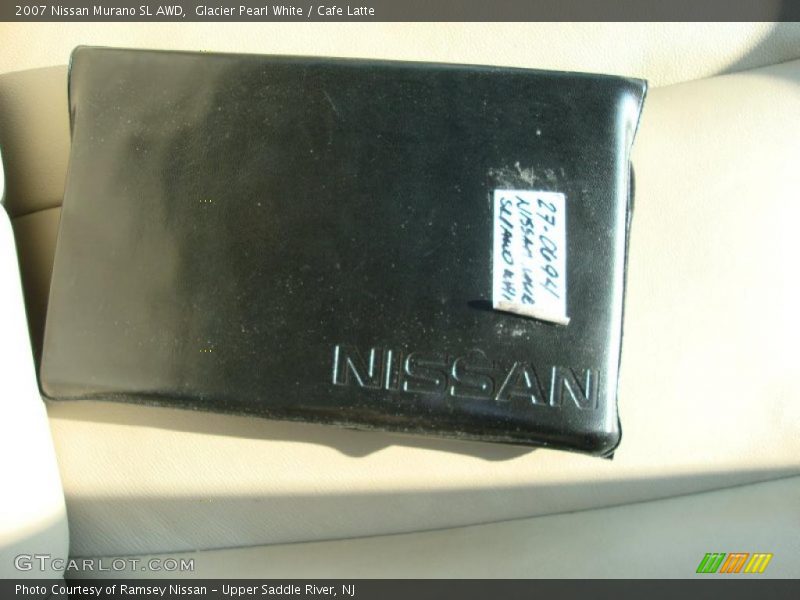 Glacier Pearl White / Cafe Latte 2007 Nissan Murano SL AWD