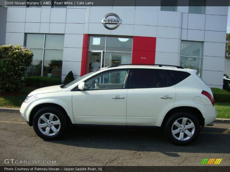 Pearl White / Cafe Latte 2006 Nissan Murano S AWD
