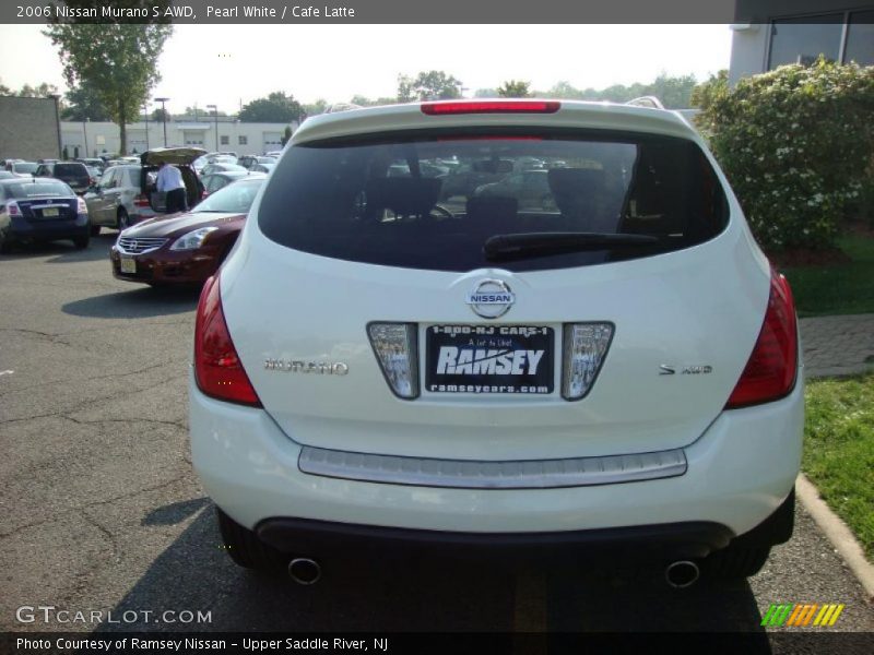 Pearl White / Cafe Latte 2006 Nissan Murano S AWD