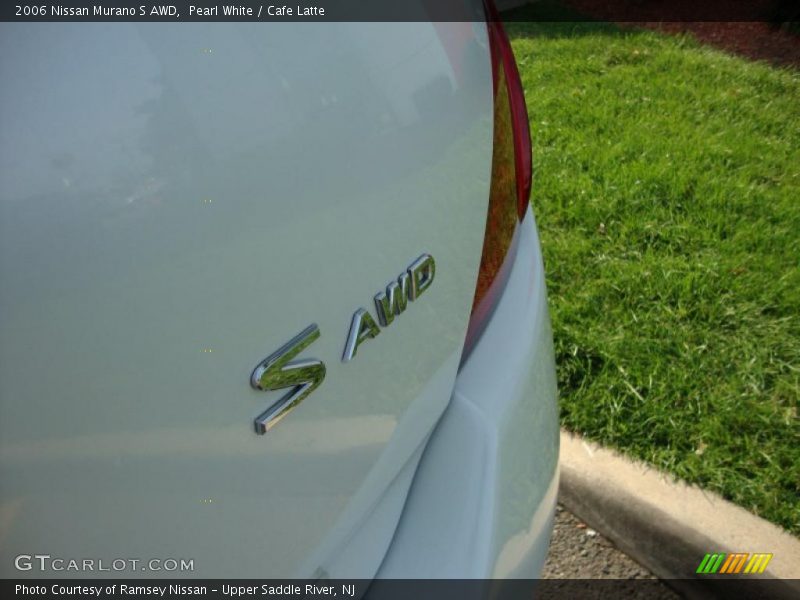 Pearl White / Cafe Latte 2006 Nissan Murano S AWD