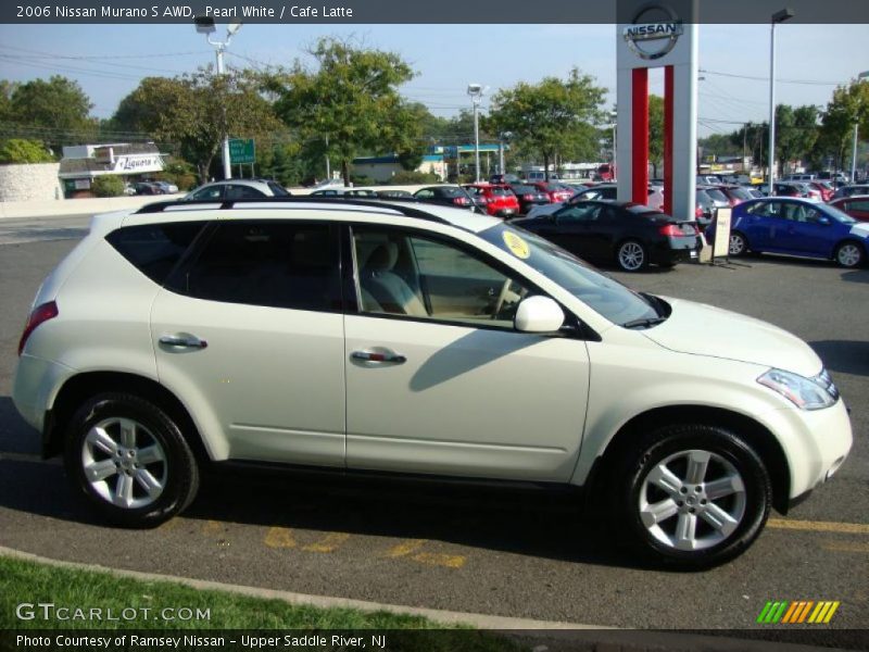 Pearl White / Cafe Latte 2006 Nissan Murano S AWD