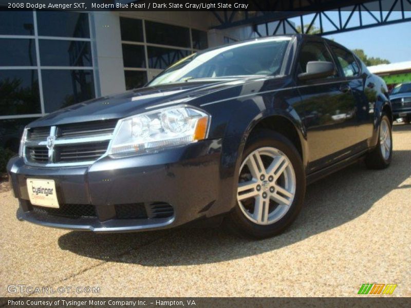 Modern Blue Pearl / Dark Slate Gray/Light Slate Gray 2008 Dodge Avenger SXT