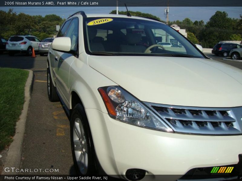 Pearl White / Cafe Latte 2006 Nissan Murano S AWD