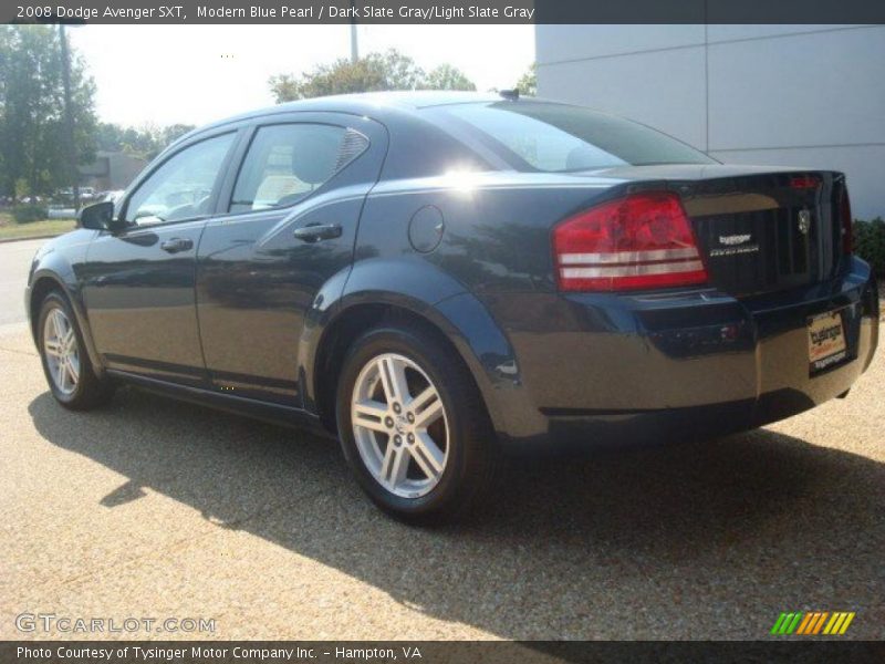 Modern Blue Pearl / Dark Slate Gray/Light Slate Gray 2008 Dodge Avenger SXT