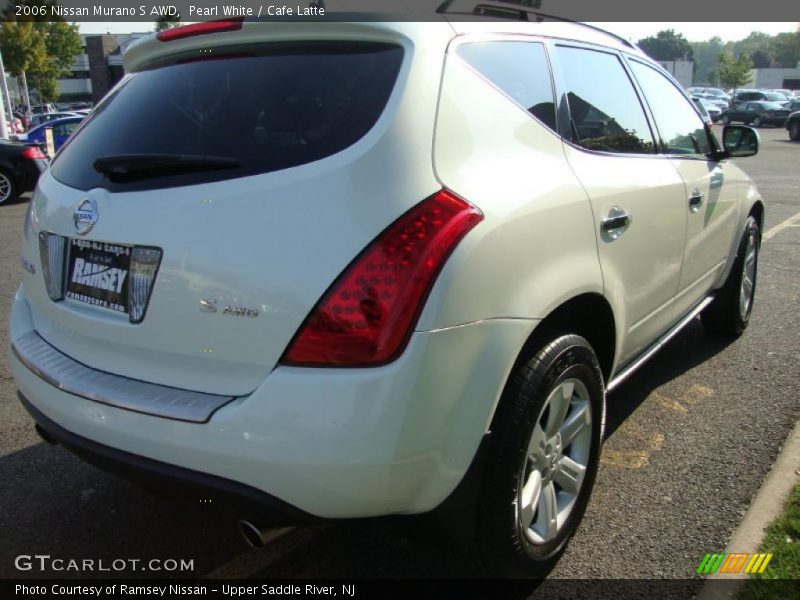 Pearl White / Cafe Latte 2006 Nissan Murano S AWD