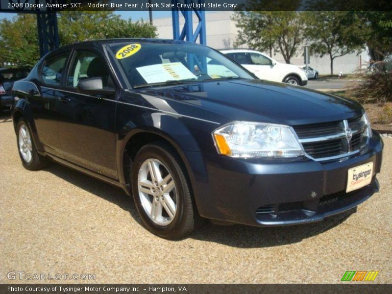 Modern Blue Pearl / Dark Slate Gray/Light Slate Gray 2008 Dodge Avenger SXT